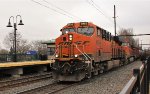 BNSF 6969 leads K144